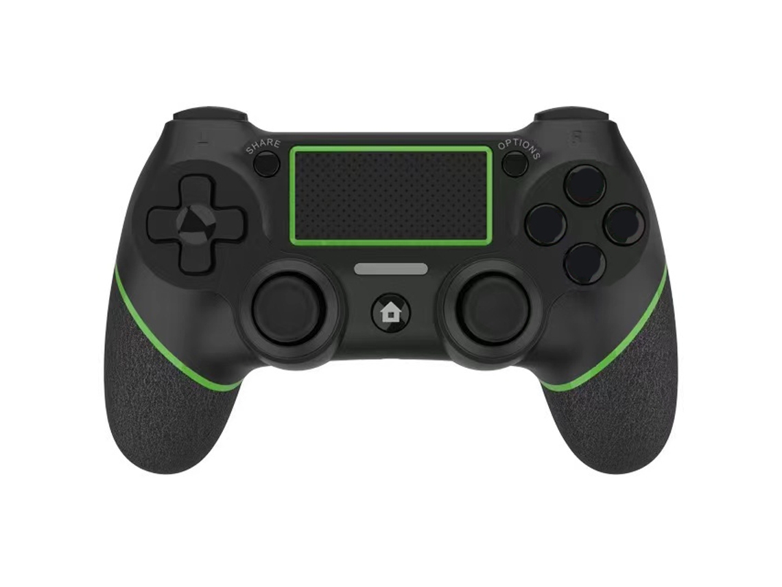 Mando inalámbrico MDUG compatible con USB y Bluetooth para dispositivos Sony (negro/verde)
