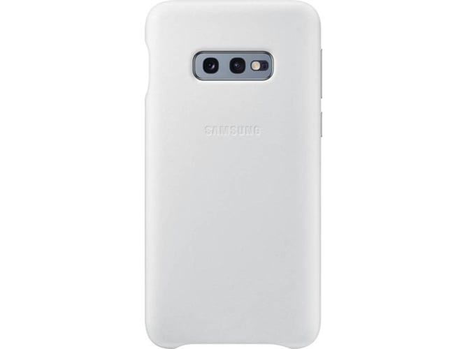 Carcasa SAMSUNG Galaxy S10E Piel Blanco
