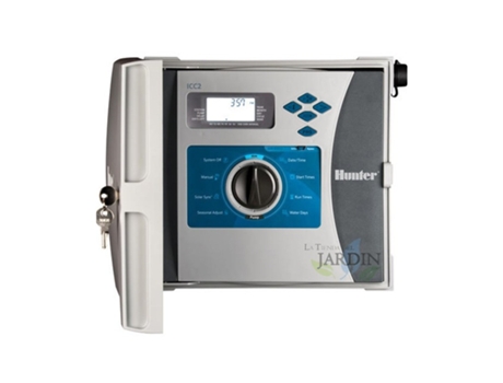 Programador de Riego Icc2 HUNTER Base 8 Estaciones Hasta 38 Estaciones HUNTER