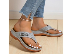 Sandalias De Mujer 2024, Chanclas De Verano, Sandalias De Playa De Tacón Bajo Para Exteriores, Calzado De Mujer Gsq