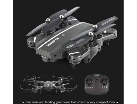 Drone Klack Dron8807 full hd autonomía11 min negro profesional con 1080