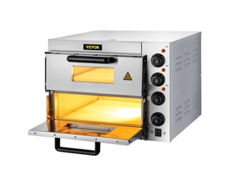 Mini capa de horno de pizza eléctrico 14 Vevor