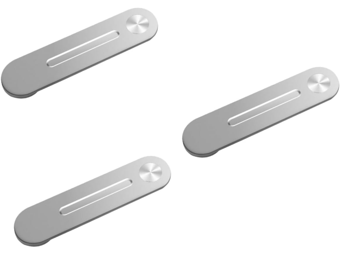 Soporte Magnético Plegable De 3 Piezas Para Smartphone/portátil Con Clip Lateral.