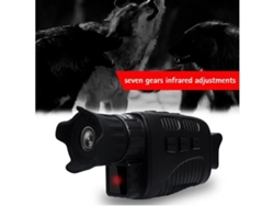 RUMOCOVO Cámara monocular de visión nocturna infrarroja de alta definición Telescopio digital de doble uso día y noche