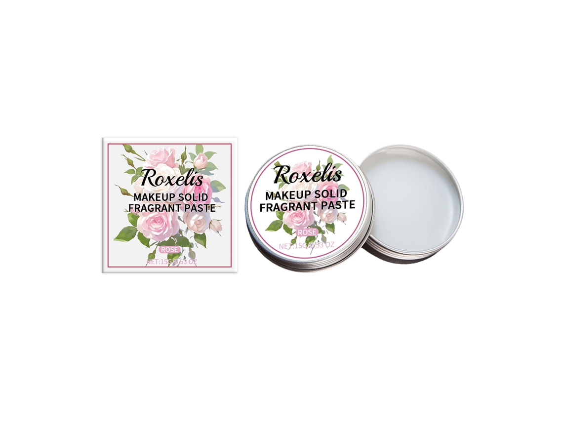 Bálsamo perfumado rosa sólido