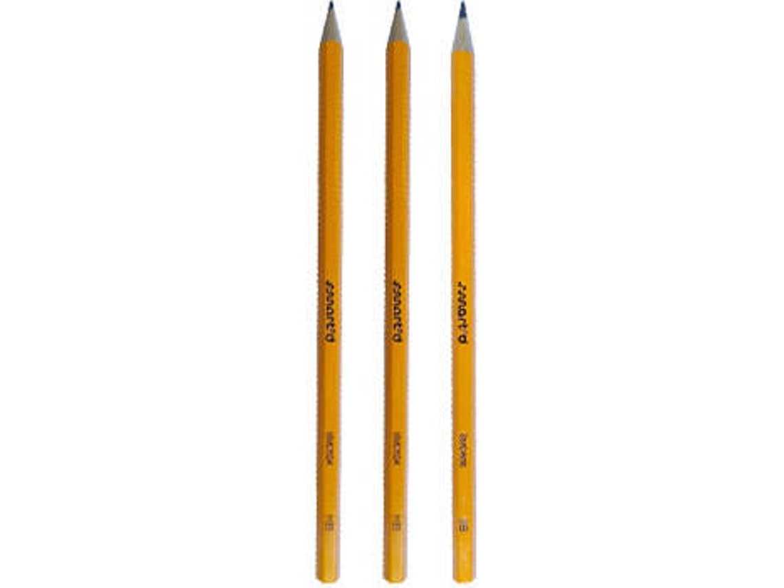 Lápiz de Grafito SMARTD 2B (Multicolor - 3 Und)