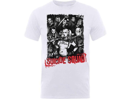 Camiseta ROCKINSTONE Harley's Gang del Escuadrón Suicida (L)
