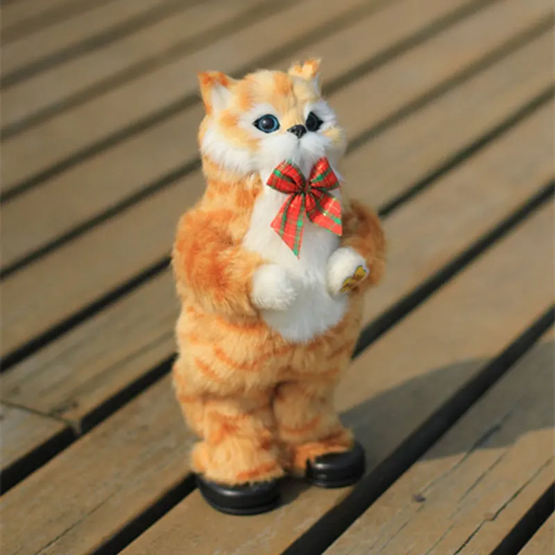 Juguete Electrónico De Peluche Para Gato De 30 Cm, Robot Musical, Regalo De Cumpleaños Divertido.