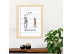 Póster NACNIC Kill Bill con Originales y Divertidas Referencias Al Cine.