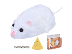-juguete Ratón Control Remoto Divertido Infrarrojo Abs Eco Amigable Juguete Engaño Para Mascotas Gato Blanco