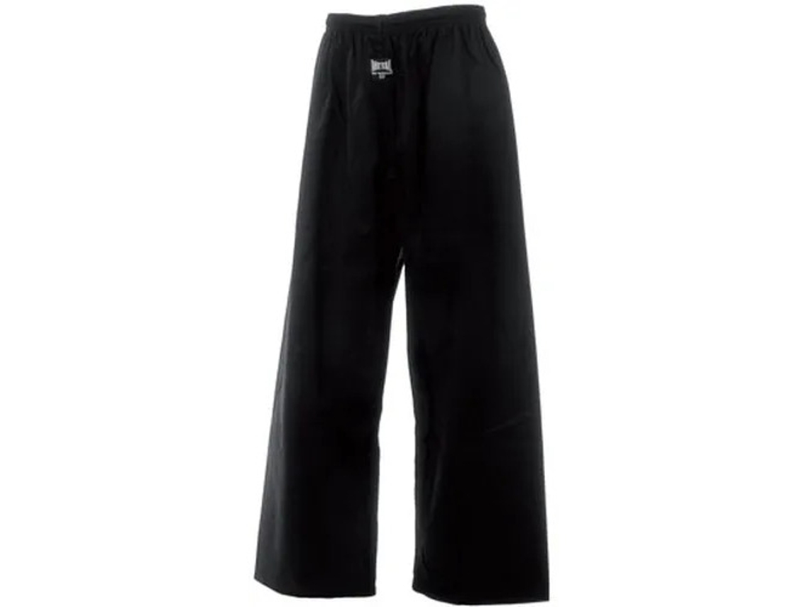 Pantalones de Kimono para Hombre METAL BOXE Karate Jogging Metal  Negro para Karaté (Talla:120 cm)