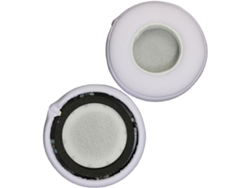 Almohadillas De Repuesto Para Auriculares Blancos - Piel Proteínica Cómoda Y Duradera