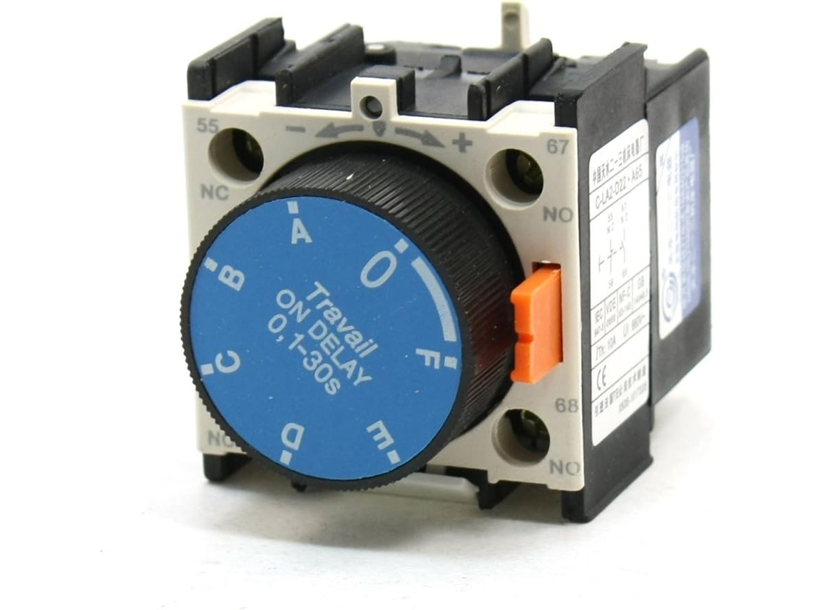 Interruptor Auxiliar Contactor C-la2-d22.a65 1no 1nc 0,1-30s Temporizador Neumático