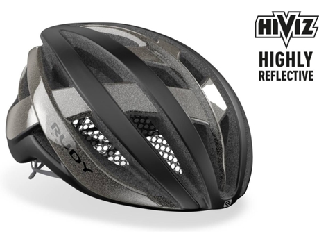 Casco de bicicleta de montaña RUDY PROJECT Venger Reflective (Talla: S - Negro)