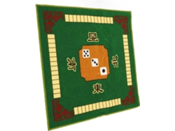 Tapete Antideslizante Para Mesa De Juego Jong Square Para Protección Y Decoración.