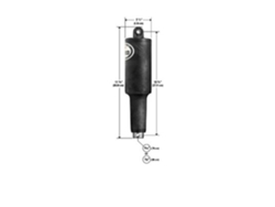 Cilindro reforzado LENCO MARINE INC. 15055-001 12V, L : 28.89 cm, percage = 0.79 cm