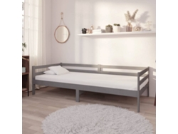 Sofá Cama Con Colchón Lovely Home Gris (90x200)