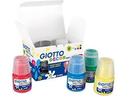 Conjunto de 6 Guaches GIOTTO Líquido Multicolor (25ml)
