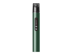 Masajeador de ojos vibratorio EMS (verde), para eliminar arrugas faciales, reafirmar y levantar la piel.