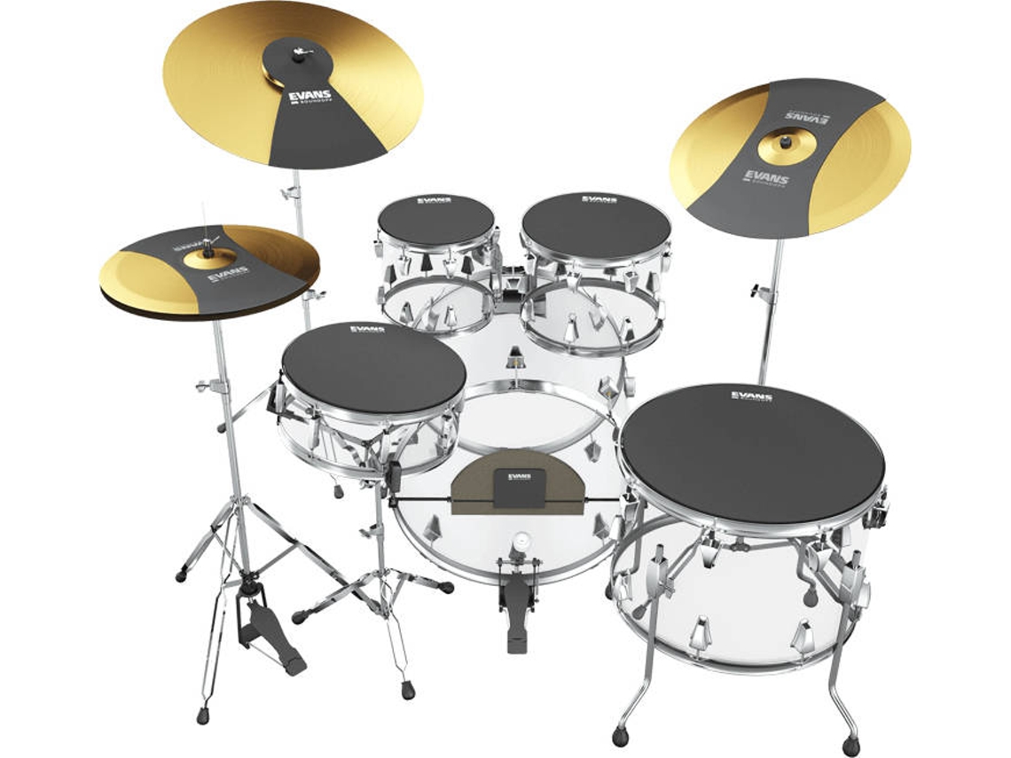 Juego de Abafadores EVANS Sosetstd Soundoff Full Box Set Standard