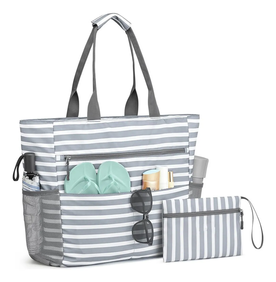 Bolsa de playa impermeable y resistente a la arena, bolsa de playa vayotoy