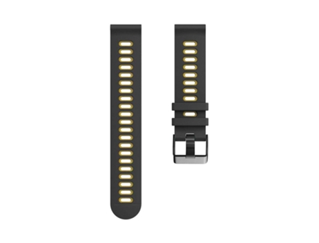 Correa para Samsung Gear S2 Classic Negro y Amarillo