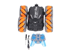2026altiro Rc Stunts Car 4wd Rotary Volteo Recargable 2.4g Control Remoto Drift para Niños Naranja