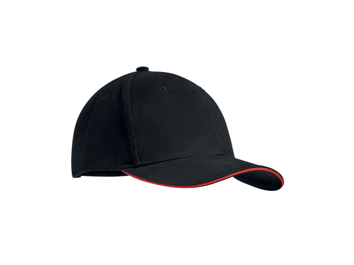 Gorra Béisbol 6 Pan 270 Gr/m²