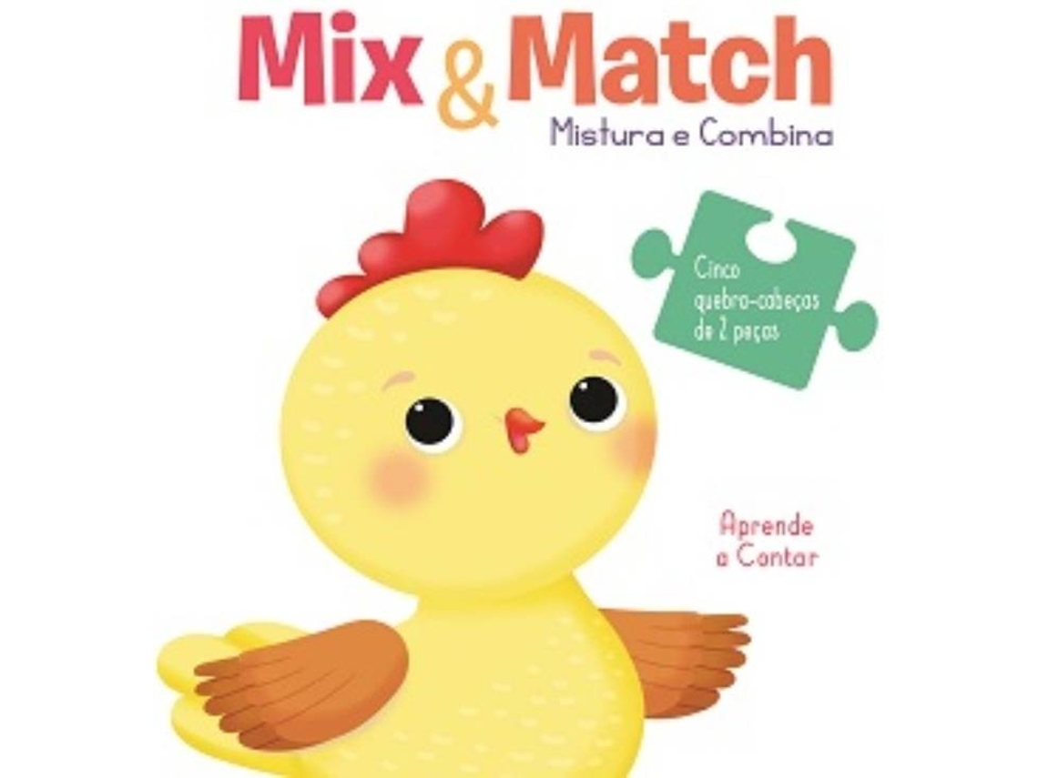 Libro Mistura y Combina - Aprende a Contar de Varios Autores (Portugués)