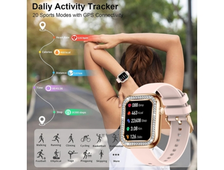 Smartwatch CHRONUS i78-Pink Rosa