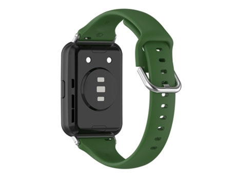 Correa de Silicona liberación rápida para Huawei Watch Fit 2 - verde intenso