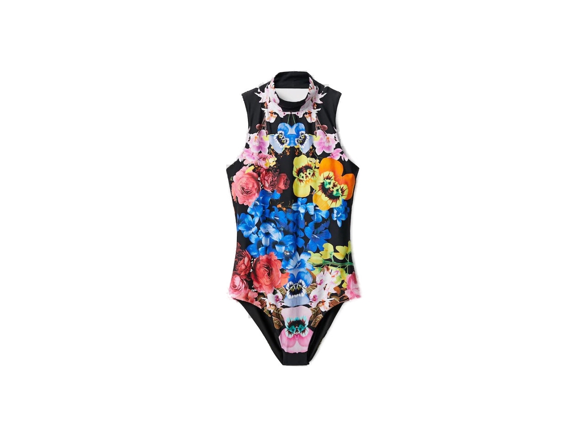 Traje de Baño DESIGUAL Mujer (Multicolor - L)