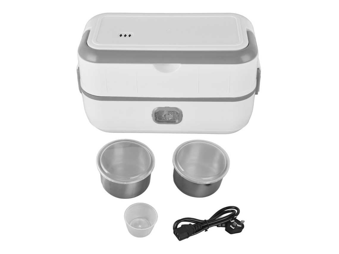 Fiambrera Eléctrica De 1,2 L, De Acero Inoxidable, Con Calefacción Segura, Portátil Y Resistente Al Calor.