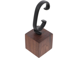 Soporte Para Relojes De Madera De Nogal, Soporte Para Pulseras En Forma De C, Diseño Sencillo Y Práctico.