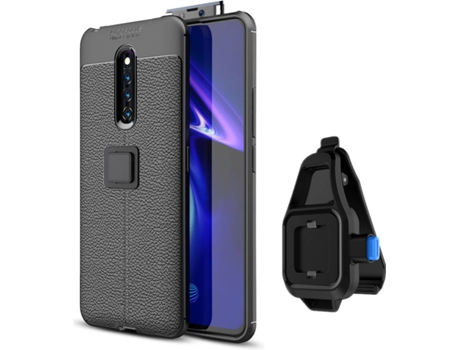 Funda + Soporte de Cintura Vivo Y52 5G Rugged Leather Negro