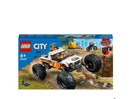 LEGO City Todoterreno 4X4 Aventurero (Edad Mínima Recomendada: 6 años - 252 Piezas)