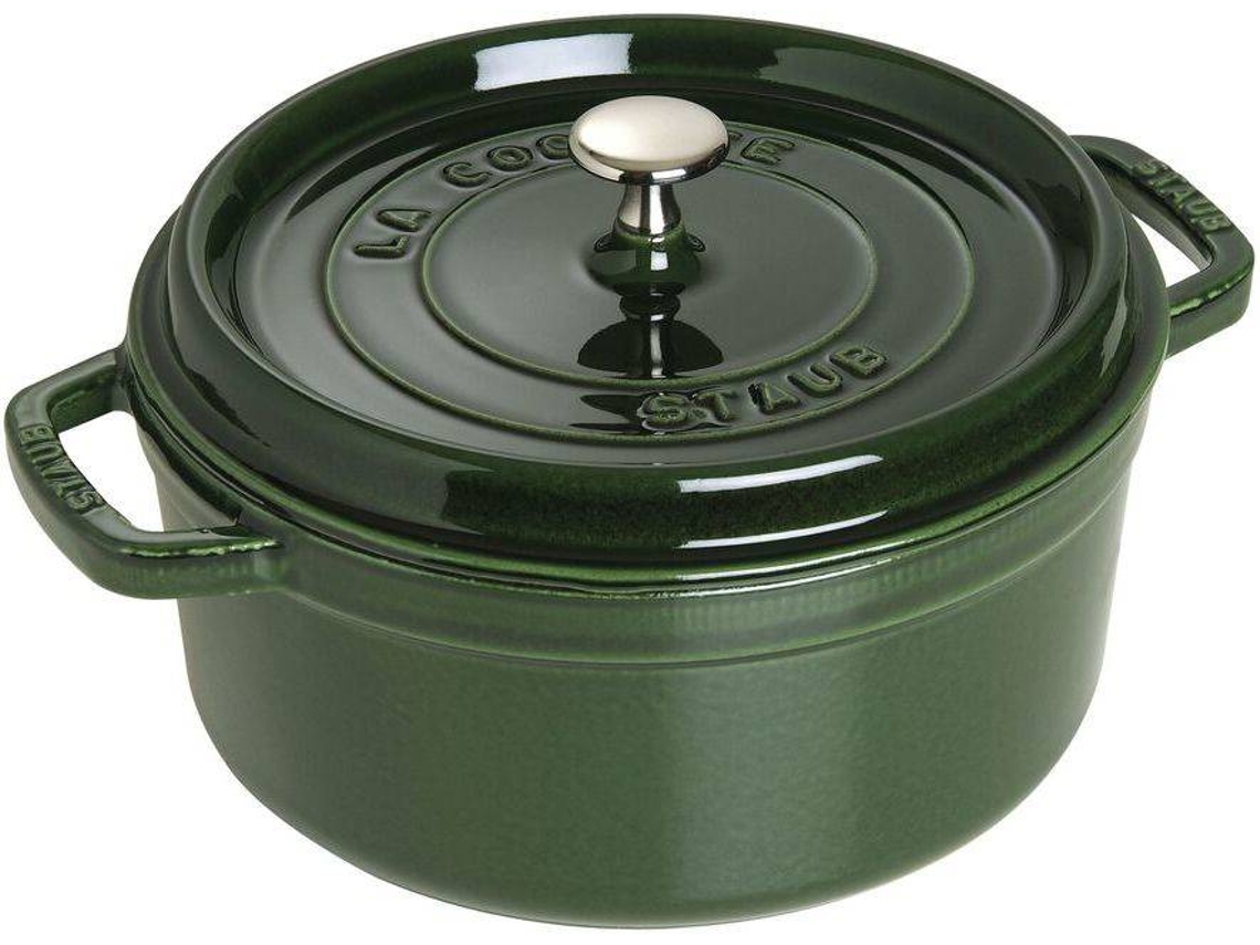 Cacerola STAUB (Verde - Hierro Fundido - 26 cm)