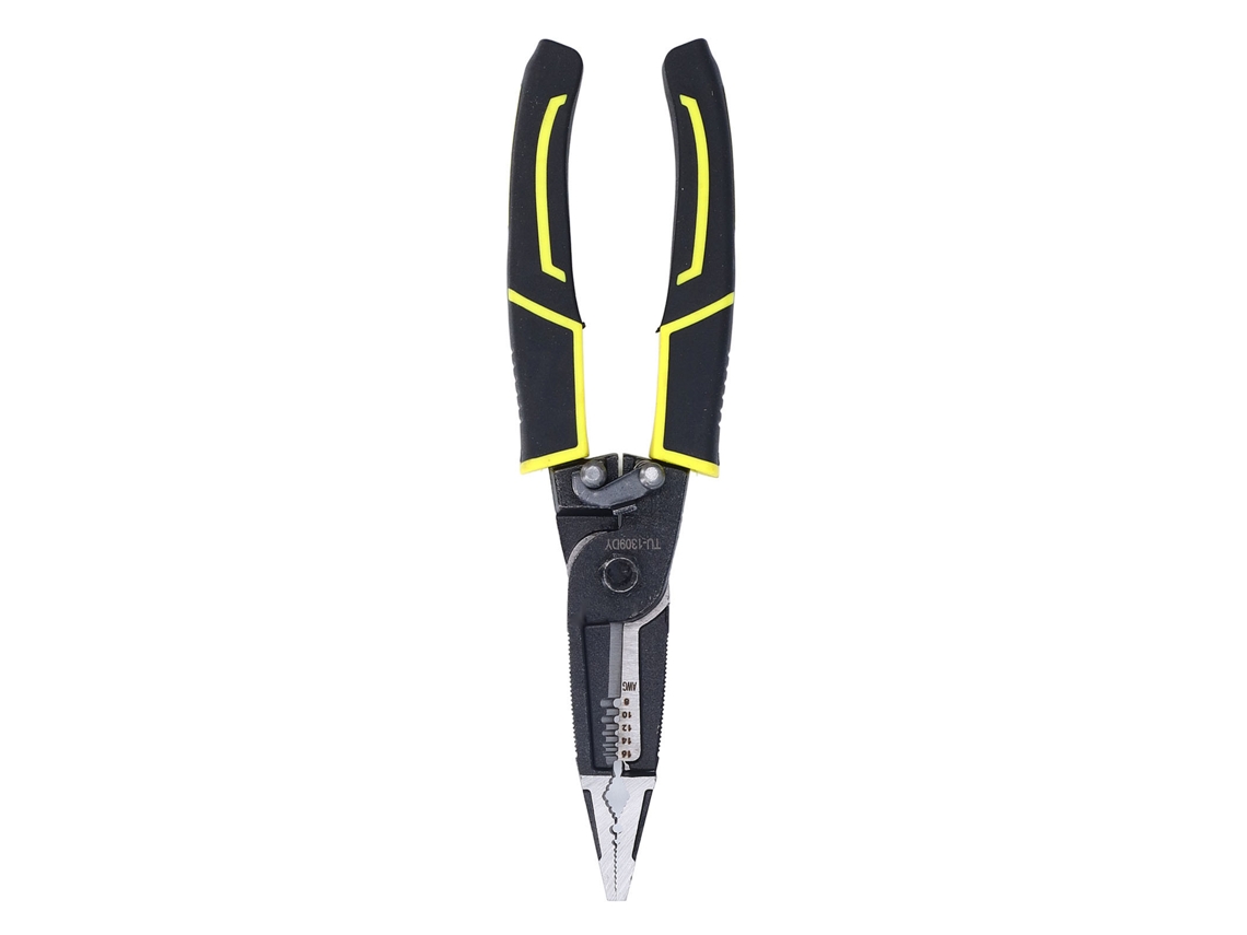 Alicates pelacables multifuncionales de 9 pulgadas 20d26n, herramienta para pelar cables para mantenimiento eléctrico.