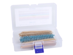 Kit Velora 2026 de resistencias de película metálica de alta precisión, impermeables y resistentes a la humedad, 600 unidades.