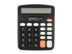 Calculadora electrónica portátil para uso en el estudio y la oficina.