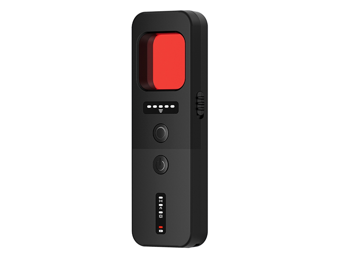 Detector de cámara oculta (sensibilidad ajustable, escaneo de señal)