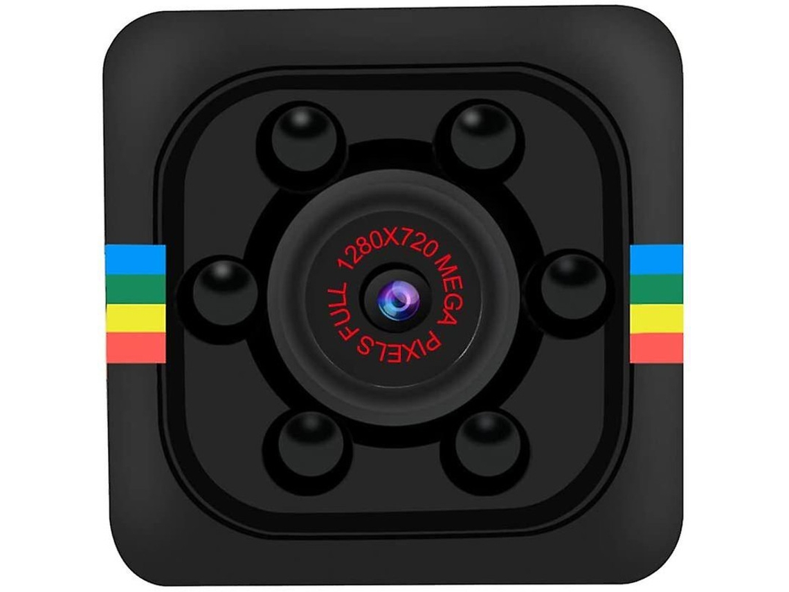 Minicámara Bestvite SQ11 1080P con sensor de visión nocturna DVR (negra)