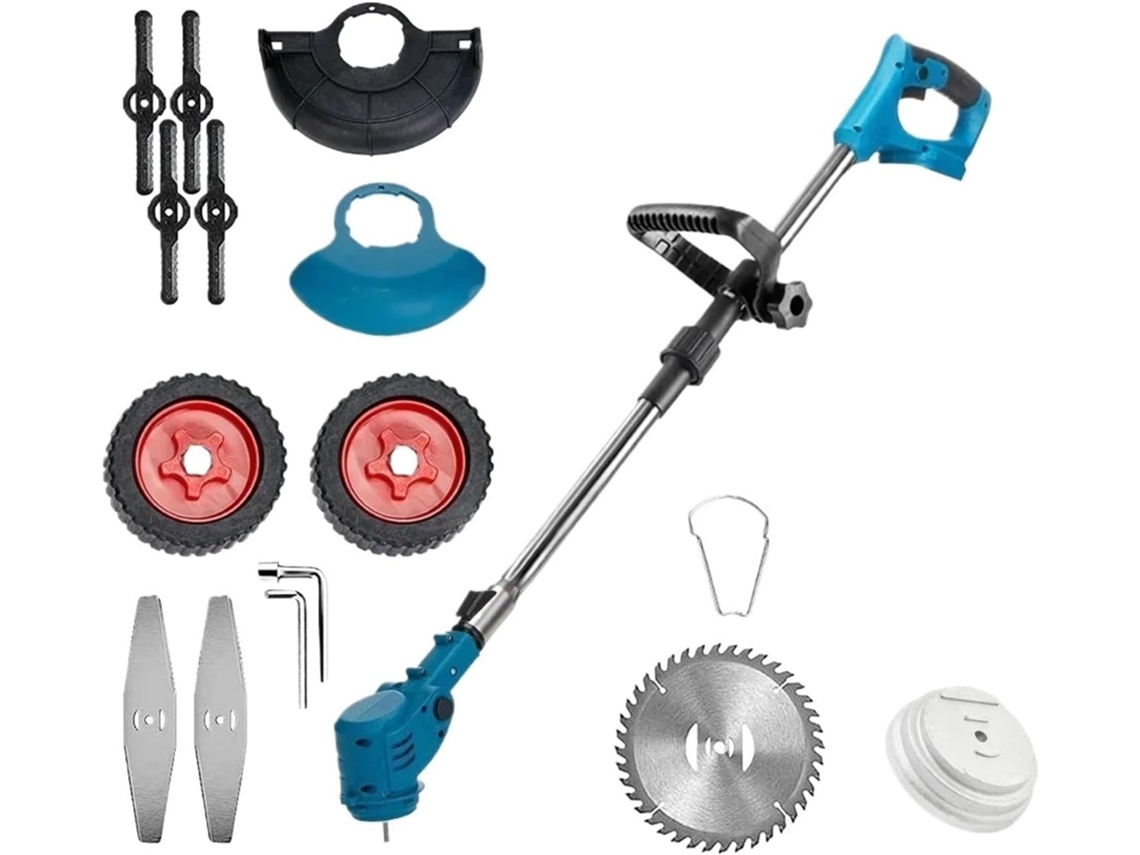 Tondeuse À Gazon Électrique 21 V Sin Filtro Para Jardin, Coupe-herbe, Longueur Réglable, Pliable