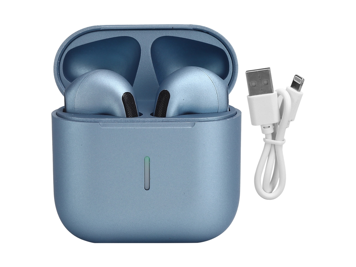 Auriculares Inalámbricos Bluetooth 5.1 Tws Con Cancelación De Ruido, Control Táctil, Estéreo Deportivo, Azul