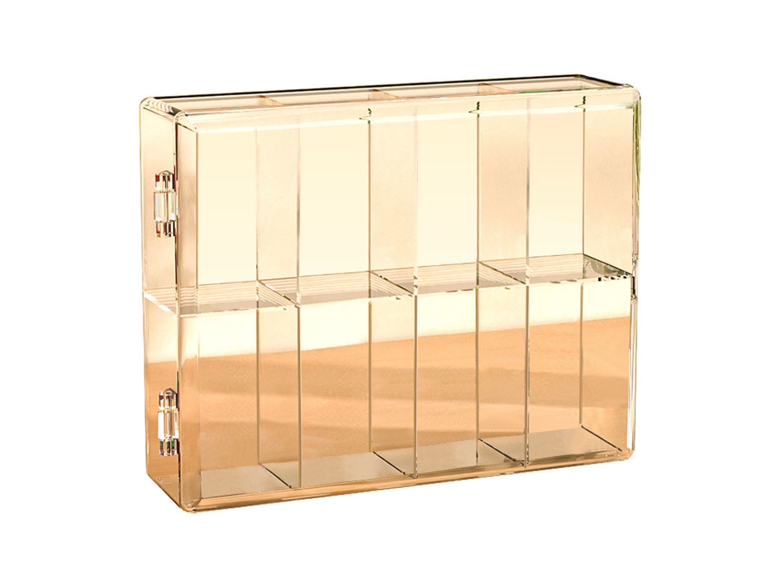 Caixa De Exibição Com 8 Compartimentos Para Personagens De Anime Transparente Para Casa