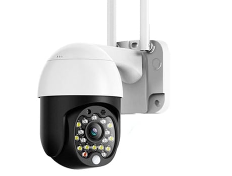 Cámara de Vigiláncia SLOWMOOSE Speed Dome Inalámbrico Ptz Ip HD (1080P Agregar Tarjeta 64 GB - Plug US)