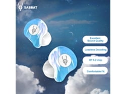 Auriculares Inalámbricos Tws Bluetooth 5.2 Sabbat X12ultra Con Cancelación De Ruido