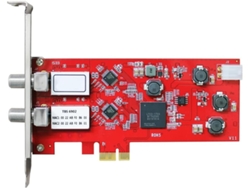 Tarjeta Pcie Dual Dvb S2 Tbs6902 2 Lnb Qpsk Bpsk Para Transmisión De Tv