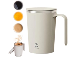 Nueva Taza De Café Automática Con Agitador Magnético, Taza De Café Automática Recargable Con Sensor De Temperatura (beige)