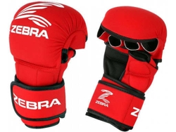 Guantes De Combate ZEBRA Sparring (Rojo - L)